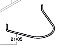 Etrier de protection pour ART 30 GSDV BOSCH